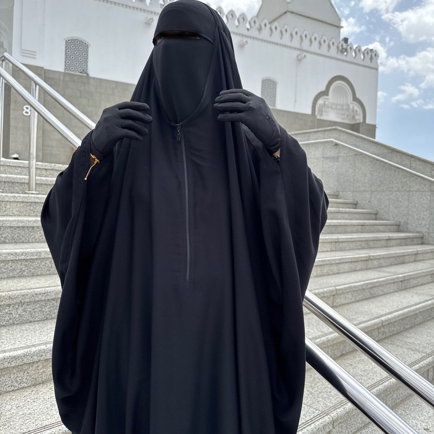 Half Zip Jilbab