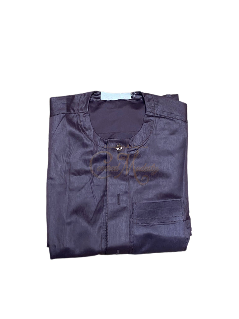 Boys Thobe Size 44 (11-13Yrs) Dark Purple