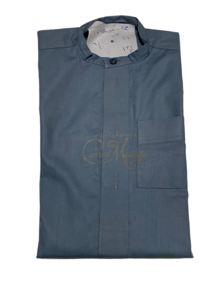 Boys Thobe Size 46(12-14Yrs) Denim Blue