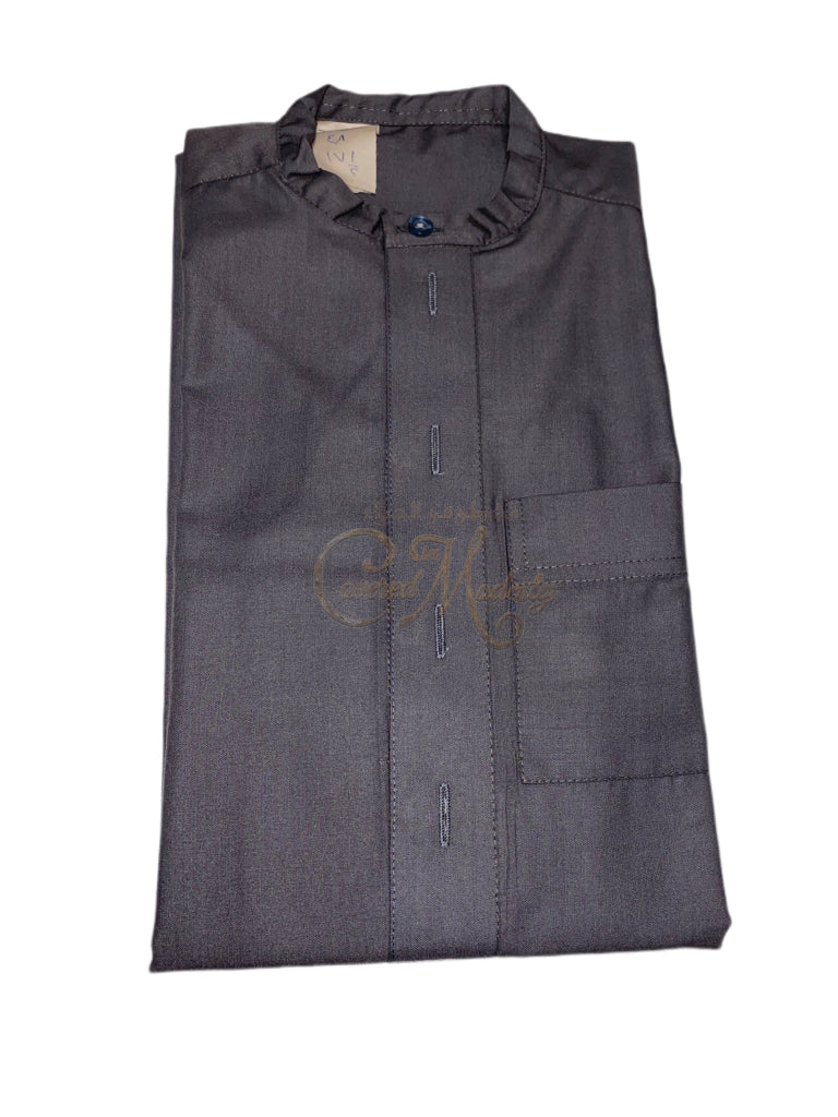 Boys Thobe Size 48(13-15Yrs) Stone Grey