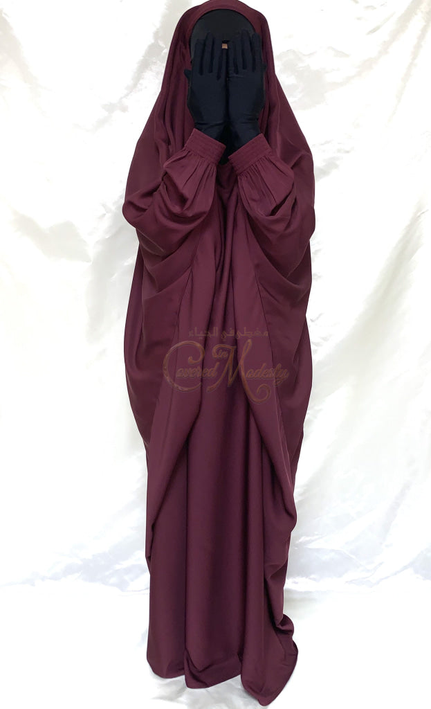 Ruby Closed Jilbab W/elastic Cuff