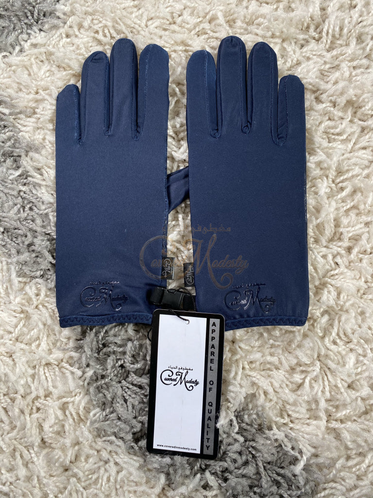 Umluj Short Touch Screen Gloves W/lining© Small / Blue