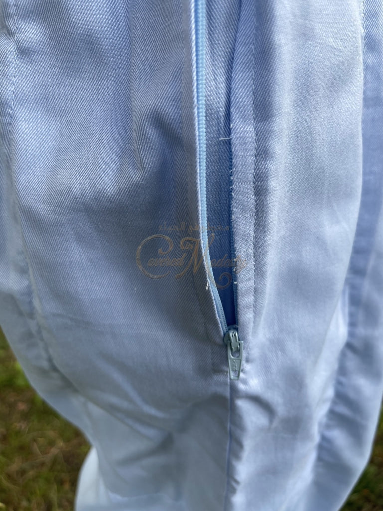 Mens Capri Pants- Baby Blue Pants