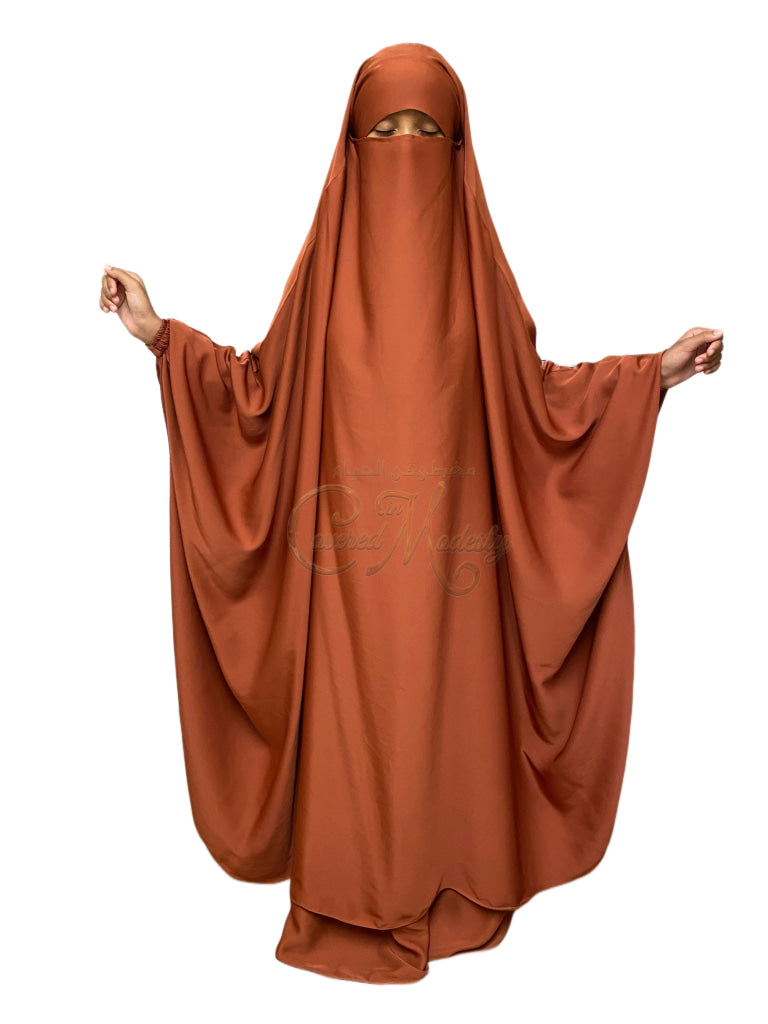 2 Piece Jilbab Fall Rust Jilbabs