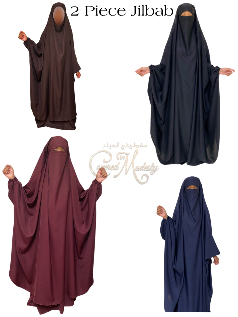 2 Piece Jilbab Jilbabs