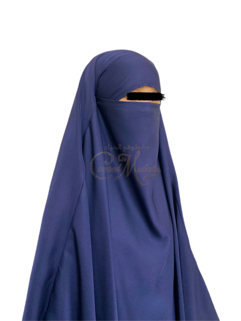 2 Piece Jilbab Navy Jilbabs