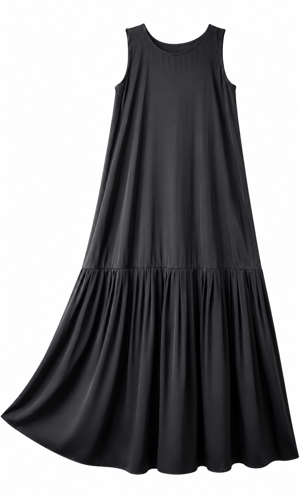 Sleeveless Tiered Abaya