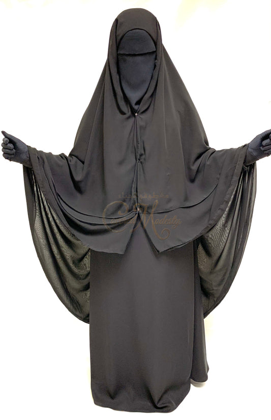 4 Layer Khimar Cape