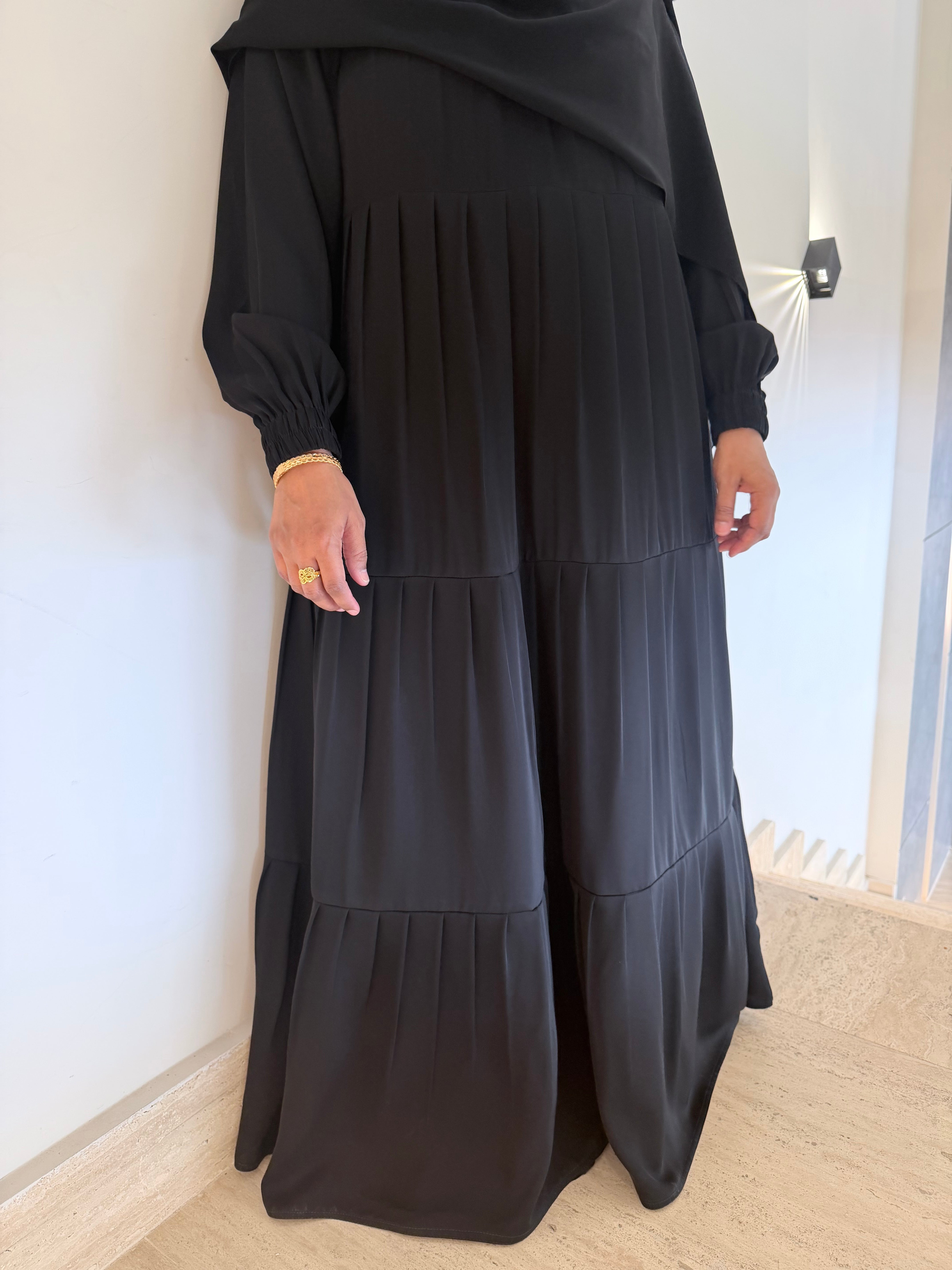 Top Tiered Abaya – Covered In Modesty
