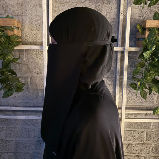 Half Niqab-Tie Back