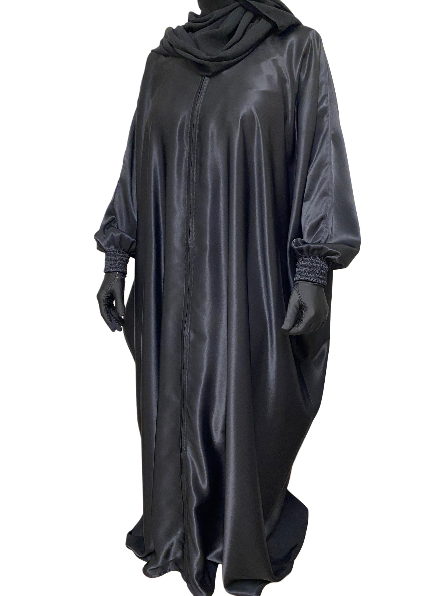 Madinah Satin Bisht w/full zipper