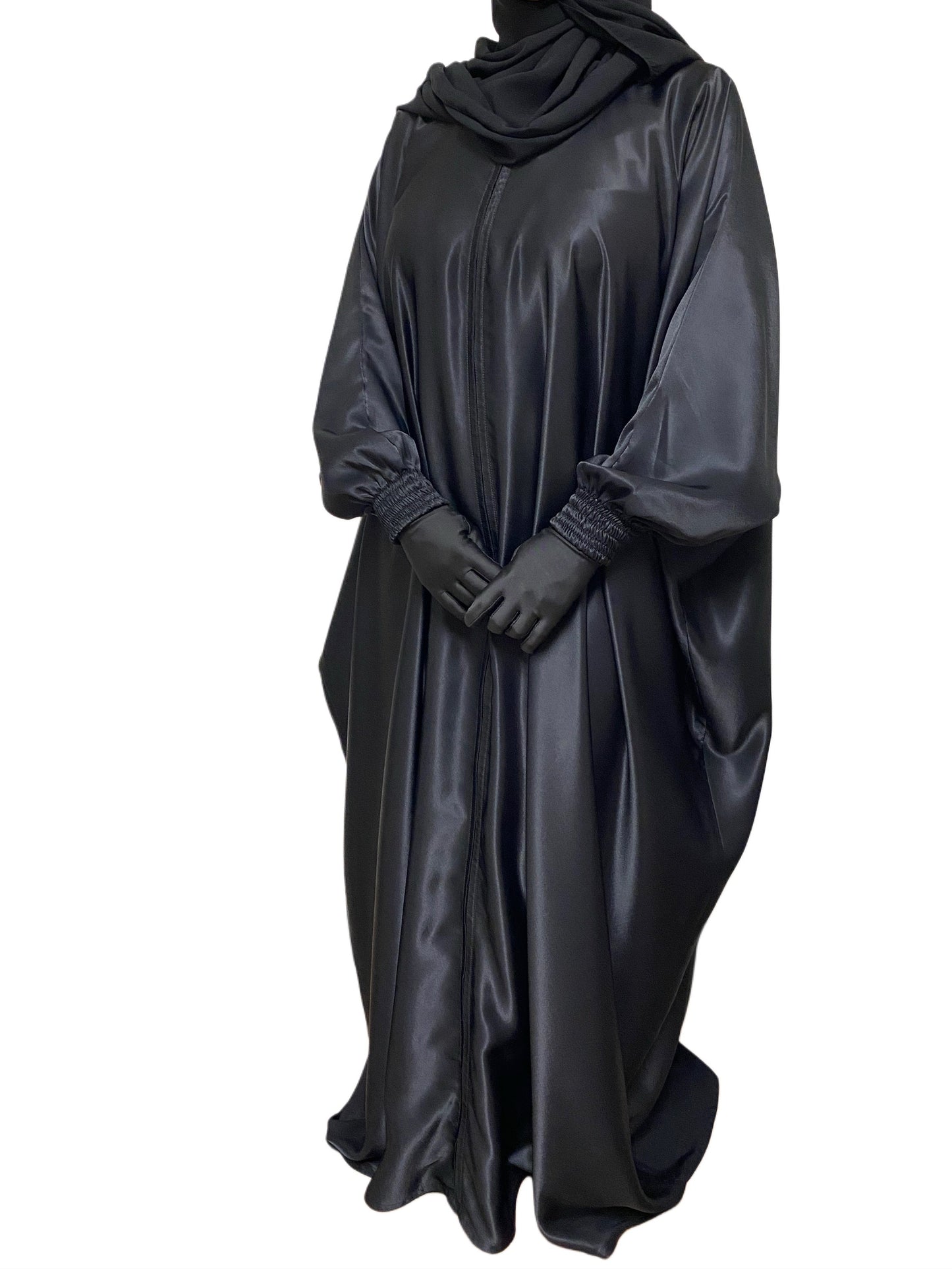Madinah Satin Bisht w/full zipper