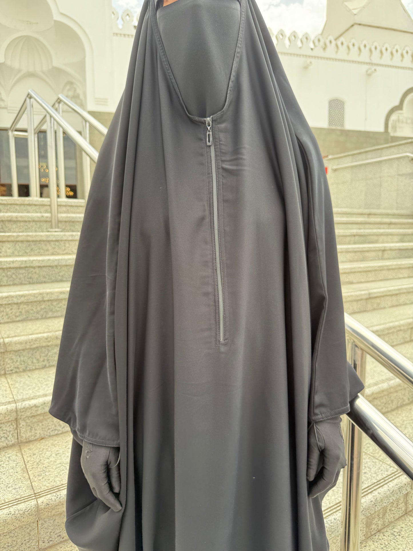 Half Zip Jilbab