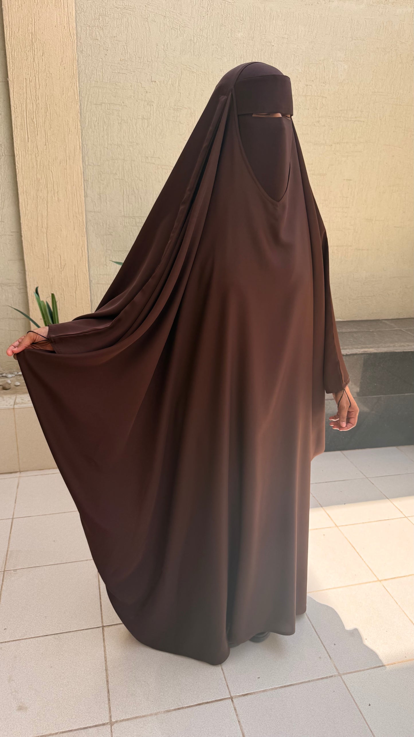 Fall In Modesty Closed Jilbab w/fingerloop