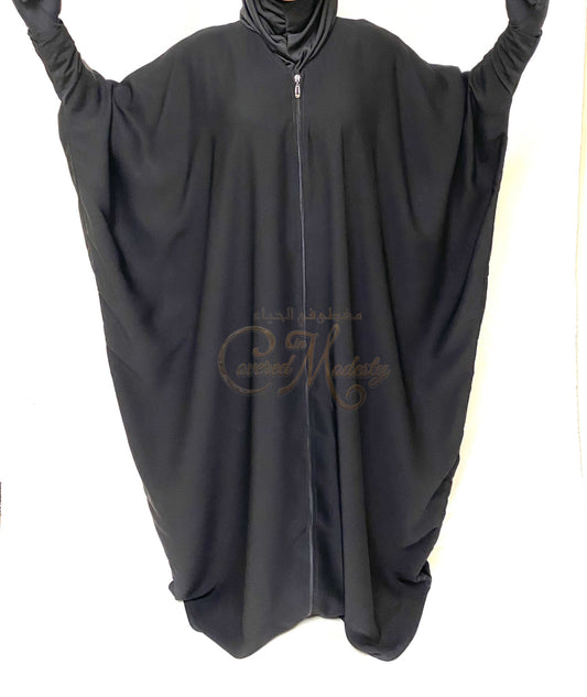 Bisht Abaya W/full Zipper