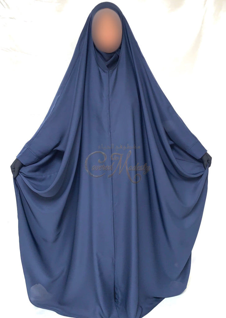Blue Royále Button-Down Jilbab