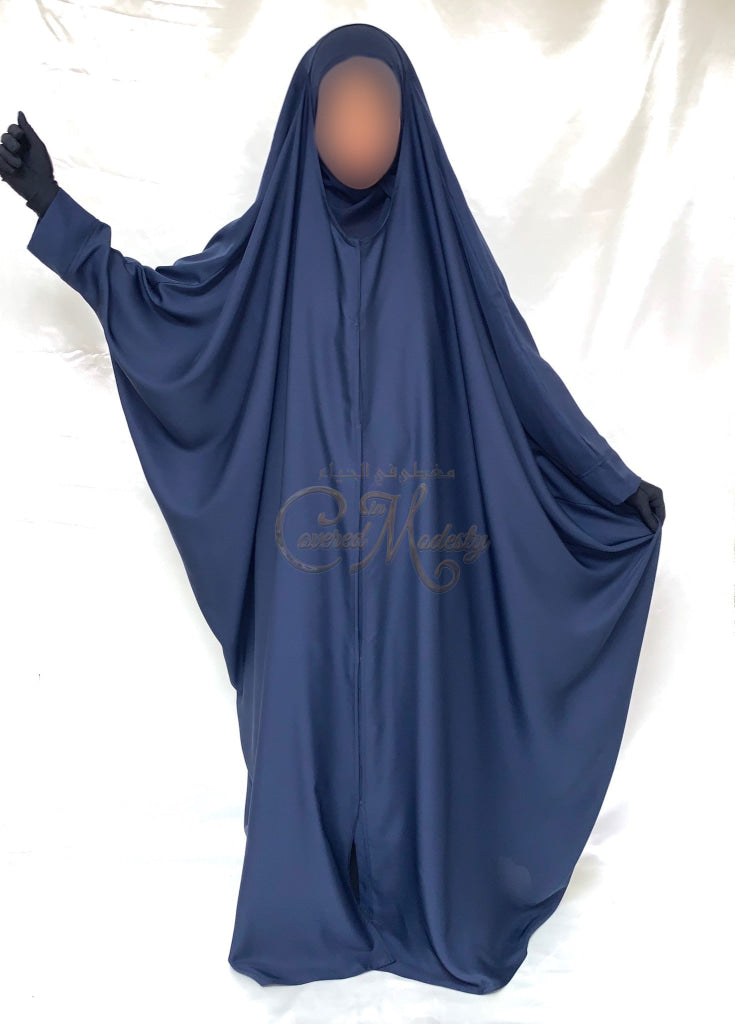 Blue Royále Button-Down Jilbab