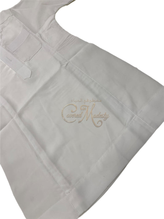 Boys Thobe Size 20(6-12M) White