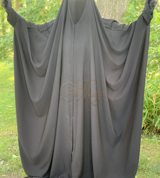 Button Down Overhead Jilbab