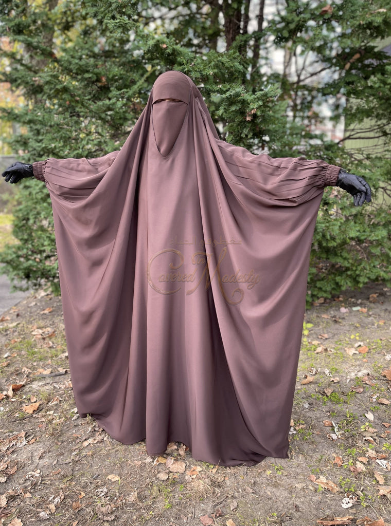 F.i.m Closed Jilbab W/elastic Cuff One-Pieces