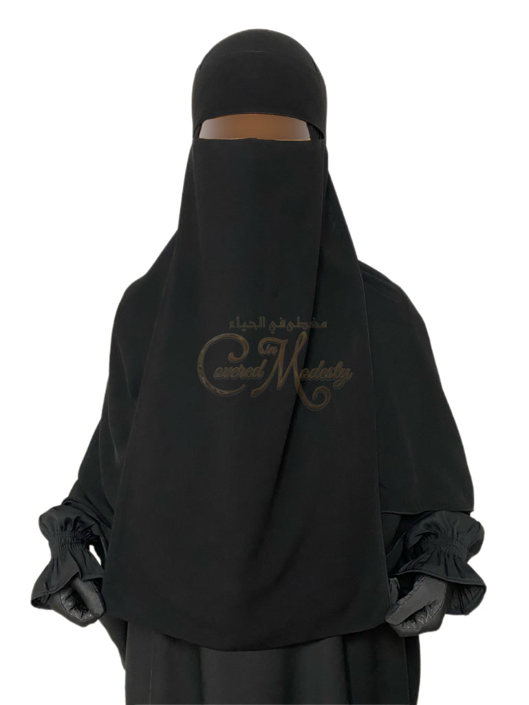 Long Plain Niqab