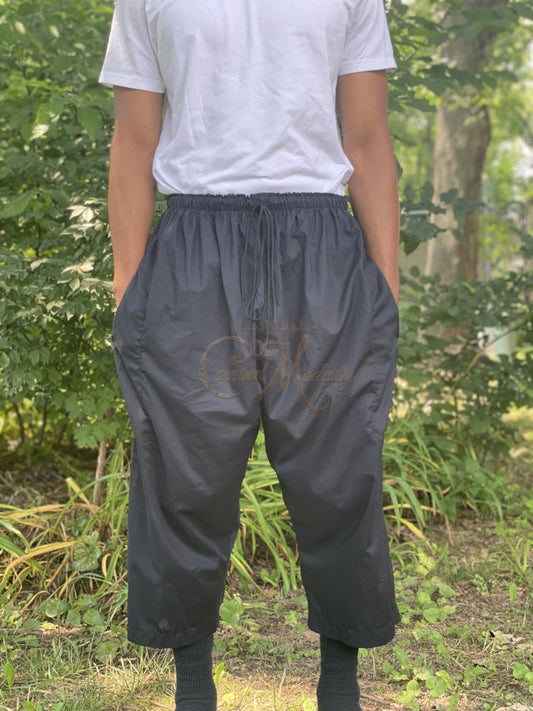Mens Capri Pants- Black Pants