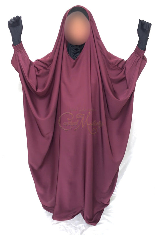 Ruby Closed Jilbab W/elastic Cuff