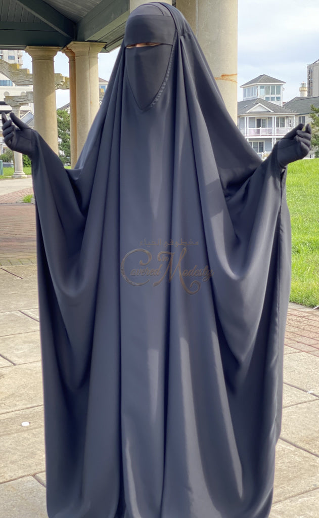 Saudi Jilbab W/finger Loop