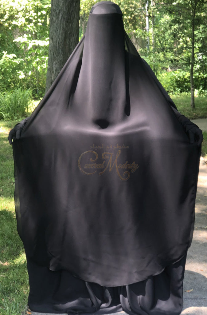Plain Niqab-Xl Screen Niqab