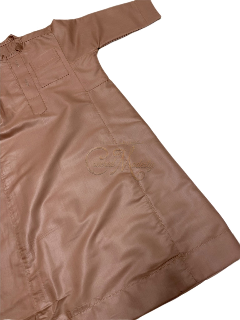 Boys Thobe Size 28(3-4Yrs) Coffee