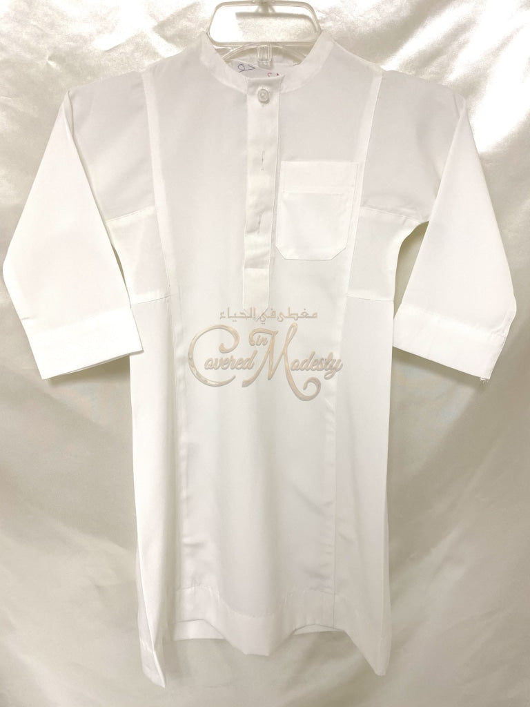 Boys Thobe Size 28(3-4Yrs) Off White