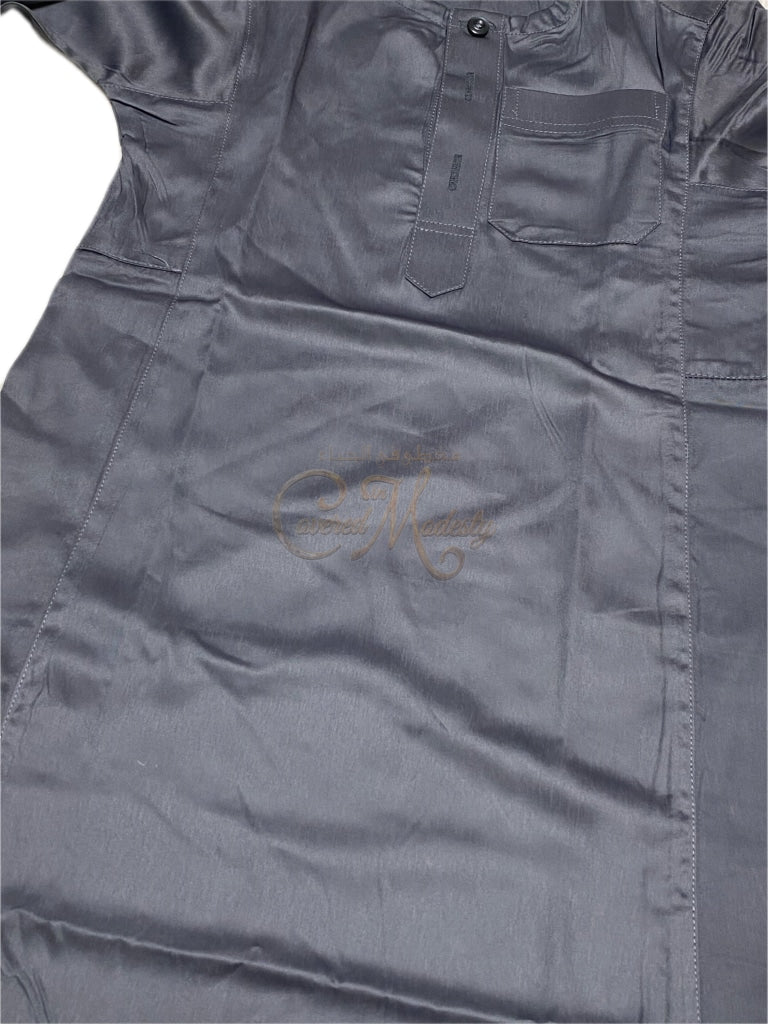 Boys Thobe Size 30(4-5Yrs) Slate Grey