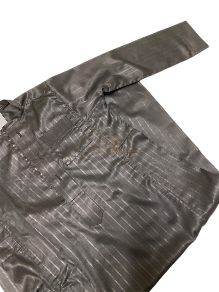 Boys Thobe Size 40(9-11Yrs) Black Pinstripe